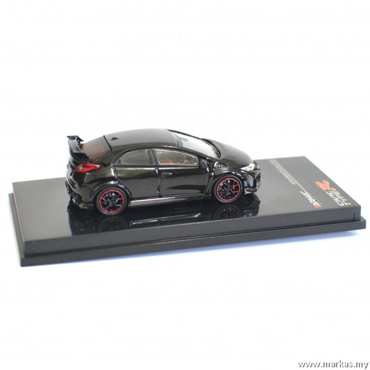 Tarmac Works 1/64 Honda Civic Type R FK2 Crystal Black Pearl